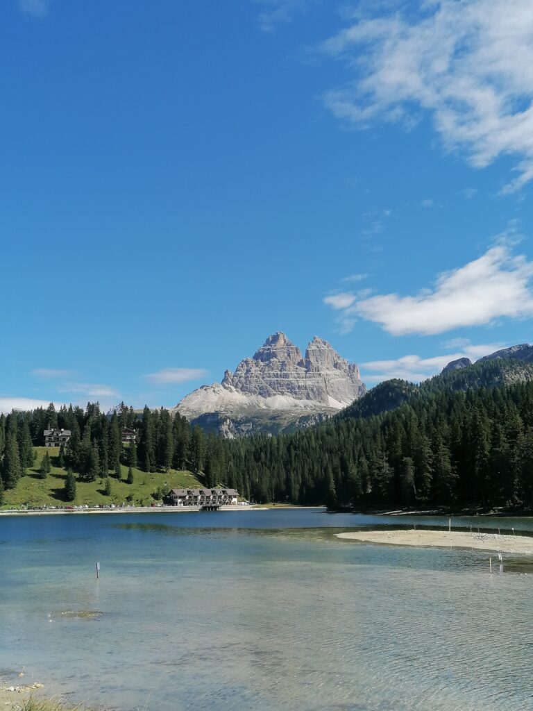 Lago di Misurina in provincia di Belluno